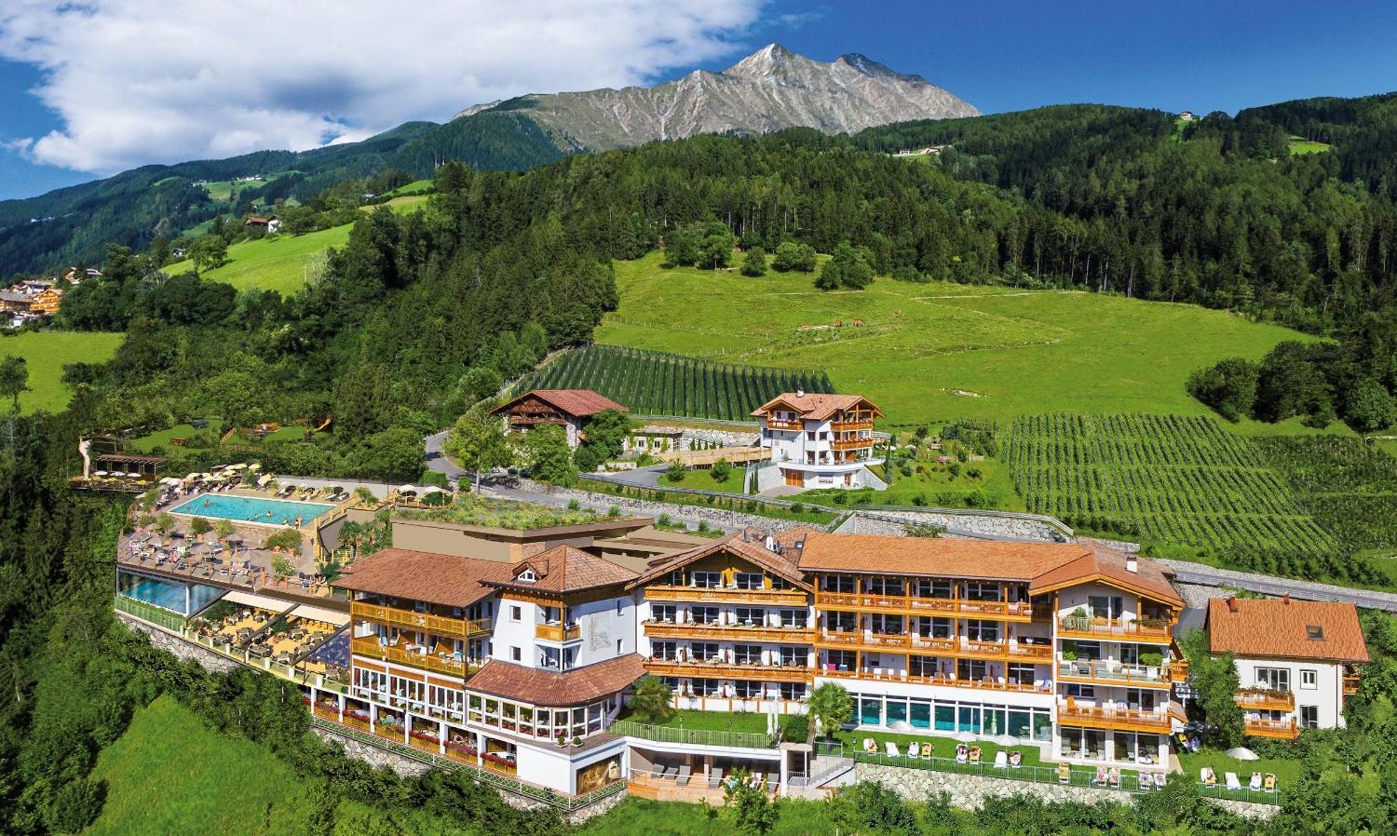 Hotel Panorama Schenna Exteriör bild
